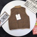モンクレールMONCLER子供用服ハイブランド子供服秋冬コピーモンクレール風 キッズ ブラウンフリース ベスト可愛い高品質モンクレール男の子 女の子ハイブランド韓国風