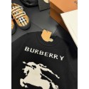 BURBERRY 風子供服  バーバリーキッズイクスカバリーロゴニットセーター ブラック 男女童共用 90-150 サイズ百搭バーバリーハイブランド子供服コピー