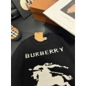 BURBERRY 風子供服  バーバリーキッズイクスカバリーロゴニットセーター ブラック 男女童共用 90-150 サイズ百搭バーバリーハイブランド子供服コピー