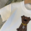 激安フェンディ 子供服ハイブランドキッズ服夏可愛いフェンディ風ズッカ柄幼児半袖Ｔシャツ＋ショーツセット 白 90-160 サイズfendi子供服 セットアップ