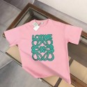 ロエベ風半袖 T シャツ ユニセックス メンズ レディース 春夏人気カジュアルハイブランドLOEWE 風 立体刺繍アナグラムロゴ半袖 T シャツ激安