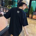 ロエベLOEWE 半袖 T シャツ ユニセックスハイブランド白と黒ロエベ風 大人カジュアル T シャツ無地カジュアルロエベ春夏用 T シャツ プレゼントLOEWE 風 シンプルロゴ刺繍 