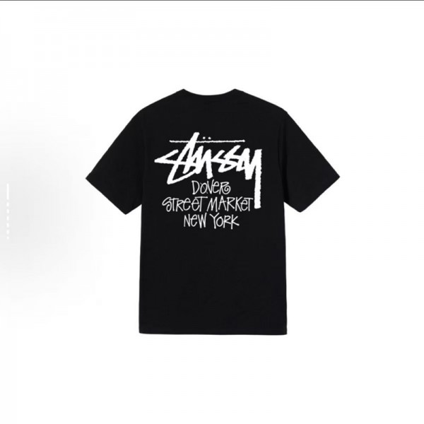 ステューシーキッズ tシャツ ハイブランド子供用男の子STÜSSY × DSM NYC コラボストックロゴ半袖 T シャツStussy 子供服ステューシーブランド子供服 コピー激安ハイブランド韓国風