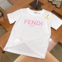 フェンディ fendi 親子コーデ 子供大人サイズありブランド半袖Tシャツペアルック フェンディ 親子 大人 子供 お揃い激安ハイブランドコピー服子供ウェアfendi男の子 女の子 キッズ ママへ パパへ