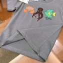 激安フェンディ fendi 親子コーデ 子供大人サイズあり ハイブランフェンディ短袖Tシャツ 綿 レディースメンズペアお揃い fendi 子供服 Tシャツ 激安男の子 女の子 キッズウェア 