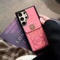 ロエベsamsung s26ultra/ s26/ s26plusケース即納カード収納高級感LOEWE 風Galaxy s26ultra s25ultra ケース欧米風ブランド  ロエベiphone 18 pro max 18 proケース流行り簡約 四周保護