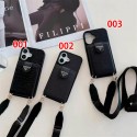 pradaプラダ Galaxy s26 ultra s26 ケース肩掛け背面カード収納革pradaプラダギャラクシーS26 S25ultraケースレディース欧米風高品質ハイブランド iphone18/18promax 17 16  proケースプラダ激安
