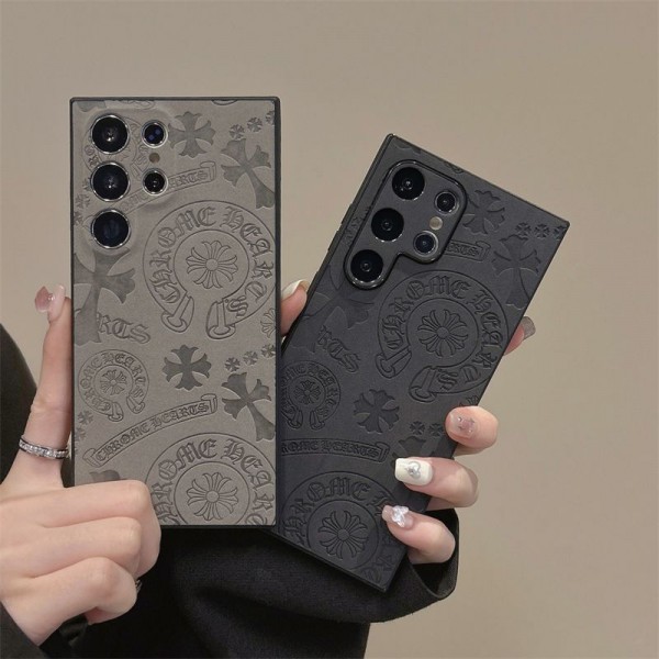 クロムハーツ ギャラクシーs26  s26ultra s25 ultra携帯ケースハイブランドChrome Hearts 人気男女兼用薄型クロムハーツ Galaxy s26ultra/s26plusケースiphone 18 17 16ケース