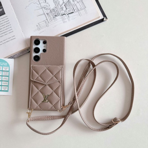 ルイヴィトンLVGalaxy s26 ultra s26ケースレディース革肩掛け高品質ハイブランドルイヴィトンiphone18 17promaxケースLV風ギャラクシーs26 s25 s24 s23 ultra携帯ケース