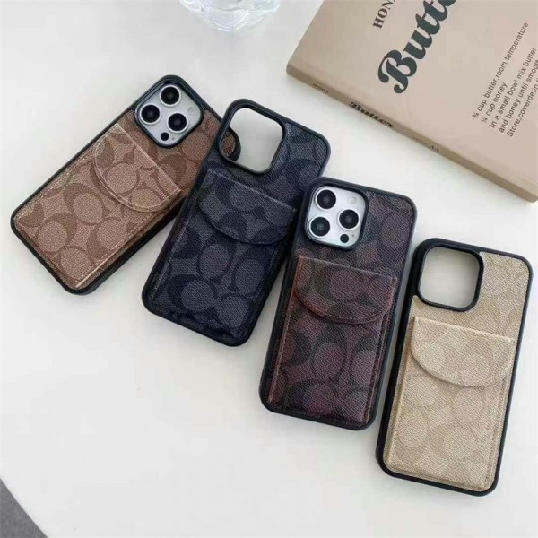 コーチGalaxy s26ultra/s26ケースcoachカード収納付きスマホケースコーチギャラクシーs26 s25 s24 s23 ultra携帯ケースハイブランドCOACH 風 ヴィンテージ柄 iphone 18 17 16 ケース 人気