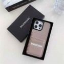 Balenciagaギャラクシーs26 s26ultra s26 +携帯ケースカード入れバレンシアガsamsungs26 ultra  s26 ケース革ハイブランドビジネス風アイフォーン18 pro max 17 16 15ケースカード収納男女兼用