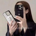 ハイブランドプラダ風Galaxy s26 ultra s26 s25ケース男女兼用iphone18pro/17promax 16 ケースPRADA カードポケット付き レザー調 iPhone ケース ホワイト / ブラック 2 色展開人気プラダギャラクシーs26 s25 s24 s23 ultra携帯ケース