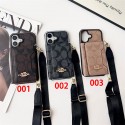 コーチ安いギャラクシー s26 s25 ultraケース肩掛けiphone 17 16 15 pro max 14 13 携帯ケース背面カード収納 肩掛けブランドcoach新作サムソン galaxy s26 ultra s25ケース韓国風コーチアイフォンair 17 16pro max 15 ケースハイブランド可愛い 激安コピー人気Galaxy s26ultra/s26/s25 s24 s23 ケースcoachハイブランドiphone17 16 15 14 13 12ケースカバー送料無料