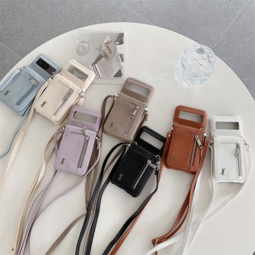 イヴサンローランYSLハイブランド激安Galaxy s26 ultra s26 s25ケース肩掛けiphone17pro/17promax 16 15 14 13 12 proケース人気イヴサンローランギャラクシーs26 s25 s24 s23 ultra携帯ケースハイブランド韓国風レディース背面カード収納