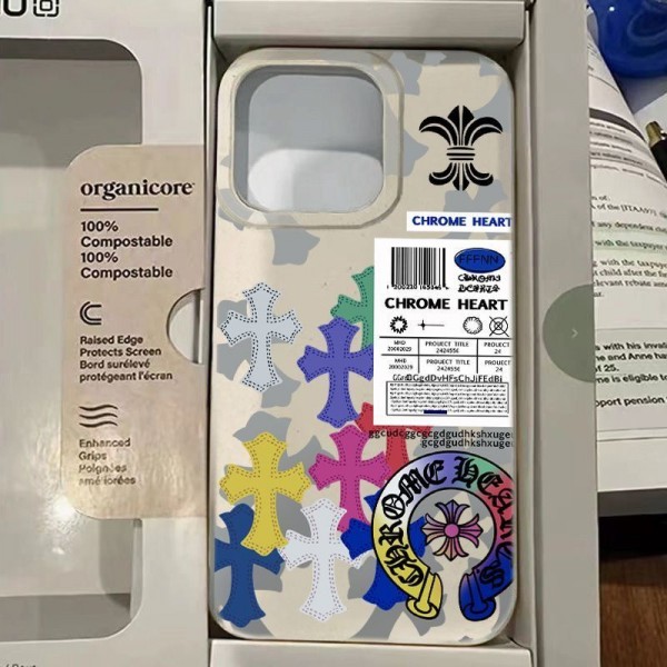 Chrome Heartsギャラクシー s26 s26 ultraケース韓国風クロムハーツ Galaxy s26ultra/s26/s25/s25ultra ケースハイブランドクロムハーツ 流行りiphone 18 16 17 ケースメンズレディース