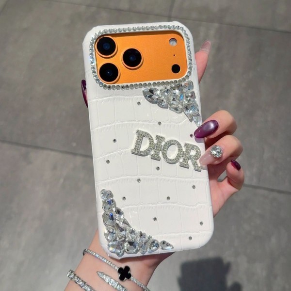 ディオール風 galaxy s26 ultra s26plusケース レディースDIOR ギャラクシー s26 s25 ultraケースブランド ディオールラグジュアリー スワロフスキー風ストーン スマホ