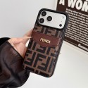 フェンディGalaxy s26 ultra s26 s25ケースカード入れ男女兼用fendi サムソン s26 25 ultraケースセレブ愛用ハイブランドビジネス風フェンディiphone 18 17 16 ケース背面にカード入れ付き