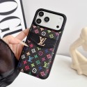 ルイヴィトン Galaxy s26 ultra s26ケース マルチカラーモノグラム カードポケット付きスマホケース高品質ハイブランドLOUIS VUITTON風アイフォン18 17 16pro max  ケースハイブランドルイ・ヴィトン人気サムソン s26 25 ultraケースカード収納男女兼用