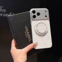 シャネル風iphone 18 18promaxケース CC ロゴエンボス マグネットリング付きスマホケースハイブランドアイフォン17 17pro 18pro maxケースCHANEL人気可愛いシャネルiphone 18plus 18air 18promaxケースハイブランド レディース