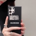 バレンシアガGalaxy s26ultra s26ケースカード入れ高品質Balenciaga人気サムソン s26 25 ultraケースセレブ愛用ハイブランドアイフォン18 18pro max バレンシアガケースiphone18plus/17promax/18proケース男女兼用