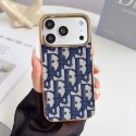 ディオールDiorアイホン18pro max 18 pro max 17携帯ケースメッキ金縁 大人気 ディオール iPhone 18 18 plus 17pro maxケース カジュアルディオール アイホン18 17 17pro 18plus スマホケースジャケット型