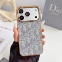 ディオールDiorアイホン18pro max 18 pro max 17携帯ケースメッキ金縁 大人気 ディオール iPhone 18 18 plus 17pro maxケース カジュアルディオール アイホン18 17 17pro 18plus スマホケースジャケット型