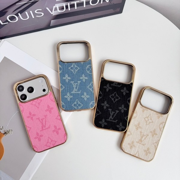 LV激安Iphone18pro max 18plus 17 16携帯ケースメッキ金縁ルイヴィトン アイホン18 18pro Max ケースカバー 上品 ルイヴィトン iphone18 plus 17 16 17pro Max 17E ケース男女兼用