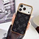 LV激安Iphone18pro max 18plus 17 16携帯ケースメッキ金縁ルイヴィトン アイホン18 18pro Max ケースカバー 上品 ルイヴィトン iphone18 plus 17 16 17pro Max 17E ケース男女兼用