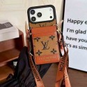 ルイヴィトングッチ Iphone18 17  18Pro Maxケース レザー調お財布一体型 斜め掛ブランドLV/Gucci 風スマホケースIphone 18 plus  18pro 18air 17ケースハイブランド 人気レデアイフォン18pro maxケースィース多機能カード収納スマホカバー 誕生日プレゼント