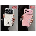 LVアイホン18pro max 18plus 18 air 17pro max携帯ケース ルイヴィトン大人気  iPhone 17 18 18 plus 17ケース白 & ピンクマット下地 LVアイフォン18pro maxケース可愛いキャラクタープリント レディーススマホカバー