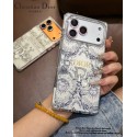 iphone 18/air/18 pro/18 pro max 即納 ディオール Dior アイフォン18 17 16 15 プロ保護ケース 便利 ディオール Dior アイフォン 18 17 air 16 15 14 13 Pro アイフォン 13 14 15 Pro Max Iphone17 18 air 16 Plus ケース ジョイグラフィック柄ラインストーン装飾ケース フランス風上品 2 種類