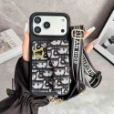 ディオールDior アイフォン18pro max duo 17 pro max 18 proケース斜め掛け Iphone18 Plus 17Pro Max 18pro 18 pro max ケースディオールDior  ブランド レディース