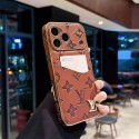 ルイヴィトンLVハイブランド iphone18pro/18promax 17 proケース背面カード収納人気ブランド激安高品質ハイブランドルイヴィトンiphone18/18promax/18 pro 18plusケースシンプル激安ブランドり簡約 男性女性人気