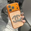 シャネルCHANELアイフォン18 18pro maxケース ディオールiphone 18 18promax 18plus 18air 18pro  17 16 ケースレディース 貝殻光沢 3D ダイヤ CC ロゴスマホケース ラインストーンカメラ枠 iPhone 全機種
