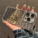グッチiPhone18 18pro 18pro maxケースGUCCI  豪華グッチ iPhone18pro max 17 16プロマックス 携帯ケース Gucci 風ダブル G ミツバチ総柄反射鏡面携帯カバー iphone18air 18 18 plus 17ケース 