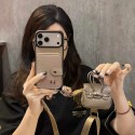 エルメスHERMES Iphone 18シリーズ即納  超スタイリッシュ アイホン18duo 18pro max 18pro 17pro ma携帯ケース 大人気折りたたみスマホケース カードポケット付き ミニハンドバッグチャーム付き