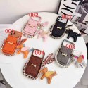 エルメスHERMESアイフォン18ultra 18 ultra 17 プロ保護ケースエルメス HERMES iphone 18pro 18ultra 18pro max 17 Pro アイフォーン17 18 18 Pro Max Iphone18air  18 Plus 17E 17ケースカードポケット付き レザー調スマホケース チェーンストラップ＆チャーム付き