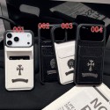 クロムハーツIphone18pro max ultra 18plus 18携帯ケースカード収納クロムハーツ アイホンultra 18 18pro Max ケースカバー 上品  Chrome Heartsクロムハーツ iphone18 plus 17 16 17pro Max 17E ケース高品質カジュアル アイホン18air 18PROケース
