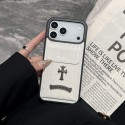 クロムハーツIphone18pro max ultra 18plus 18携帯ケースカード収納クロムハーツ アイホンultra 18 18pro Max ケースカバー 上品  Chrome Heartsクロムハーツ iphone18 plus 17 16 17pro Max 17E ケース高品質カジュアル アイホン18air 18PROケース