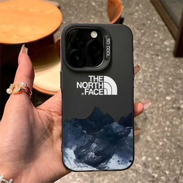 ザノースフェイスThe North Faceアイホン18 18pro Max ケースカ雪山柄アウトドア風スマホケース2 カラー メンズレディース兼用ザノースフェイス iphone18 plus 17 16 17pro Max 17E ケースカジュアル アイホン18air 18PROケース