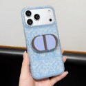 ディオールDior アイフォン18pro max 18ultra 17 pro max 18 plus ケースレース花柄 CD モチーフスタンド付きスマホケース 5 カラー レディースディオール Iphone18 Plus 17Pro Max 18 ultra airケース ブランド