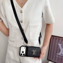 新作ルイヴィトンLVサムソン galaxy s26 ultra s25ケース韓国風アイフォン18pro max 18Pro 18 ケースハイブランド可愛い 激安コピーミニポーチ風スマホカバー カード収納 斜め掛けストラップ付き レディースルイヴィトンLV iphone17/18promax/18 proケース