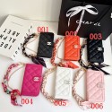 シャネルiphone18  galaxy s26シリーズ即納上品CHANEL iphone18pro/18promax 18 17 pro シャネルレディース ハイブランド iphone Galaxyケース Galaxy s26 ultra s26 s25キルティング手帳型ケースダブル C 金具 斜め掛けチェーン付き