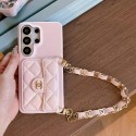シャネルブランドgalaxy s26ultra s26 s26+ケース 斜め掛けChanel アイフォ 18 pro max 18pro 17pro ケースiphone 18pro max人気レディース背面カード収納