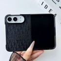 ディオール Dior ブランドアイフォンDuo カバー折畳み式 ディオール Dior 定番 ディオール Dior iphone Duoケース可愛い女子 アイフォン デュオカバー 落下防止【5 カラー】型押しモノグラム フチなしハーフケース ラグジュアリー調スマホケース