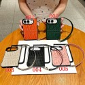 ディオール Dior iphone Duo ケース激安ブランド アイフォン Duo カバー折畳み式 型押しモノグラムレザーストラップケース 5 カラー 高級感通勤スタイル
