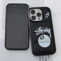 iphone 18/air/18 pro/18 pro max 即納 Stussy iphone17 18pro max 16 15 14 13pro Maxケース ステューシー Stussy アイフォン 18 17e 16 15 14 13 12 airケース 全面保護限定版 ビジネス風 【3 種類】中綿ダウン風 ストリートグラフィティスマホケース 8 番ボール スケボー 衝撃吸収