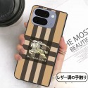 バーバリー Burberry アイフォン Duo ケース バーバリー Burberry アイフォン デュオ ケース 折り畳み 携帯カバー 送料無料ケースオリジナルオシャレスマホケース 韓国 【4 種類】ストレートエッジ チェック柄騎士ロゴ レザー調スマホケース イギリス風