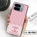 レディース向シャネルアイフォンDUOケースブランドiphone duoケースCHANEL折りたたみケース可愛い人気アイフォン デュオ ケース