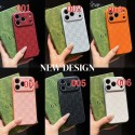 iphone 18/air/18 pro/18 pro max 即納  Gucci アイフォン18 17 16 14 15 pro Max air ケースカバー 芸能人愛用 上品 グッチ Gucci iphone17 18pro max 16 15 14 13pro Maxケース グッチ Gucci アイフォン 18 17e 16 15 14 13 12 airケース 【6 カラー】大窓型押しモノグラム レザー調スマホケース 衝撃吸収